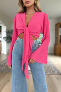 LIBBY - Pink Crop Top