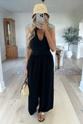 KIELA - Black Flowy Pants