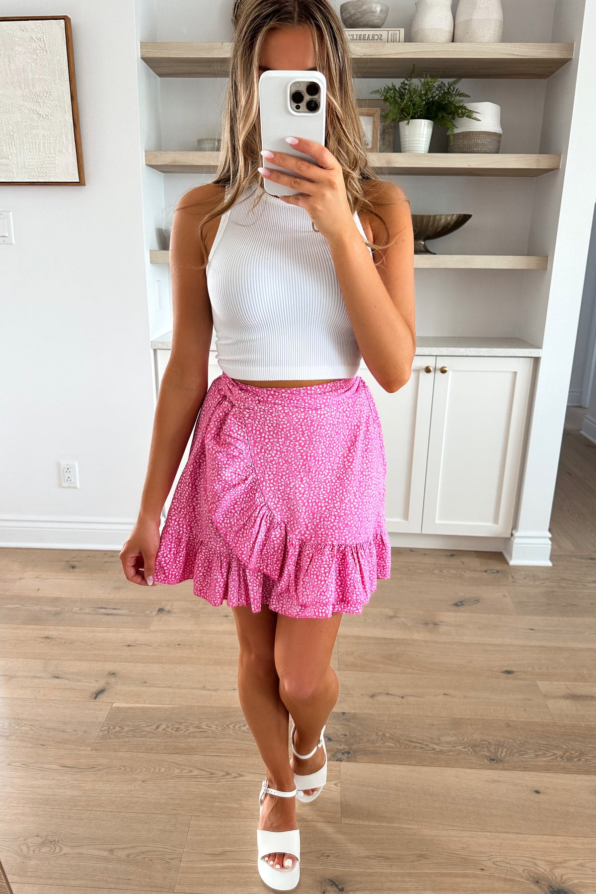FLORA - Pink Skirt