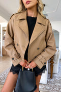 CHADY - Camel Trench Jacket