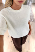 COCOCHINA - T-shirt en tricot Crème