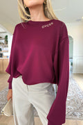 XOXO - Chandail Oycee / Bourgogne
