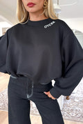 XOXO - Chandail Oycee / Noir