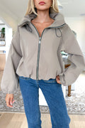 LOVELLE - Veste Taupe