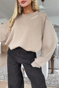 XOXO - Taupe Top Oycee