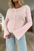 COQUETTE - Pink Cardigan
