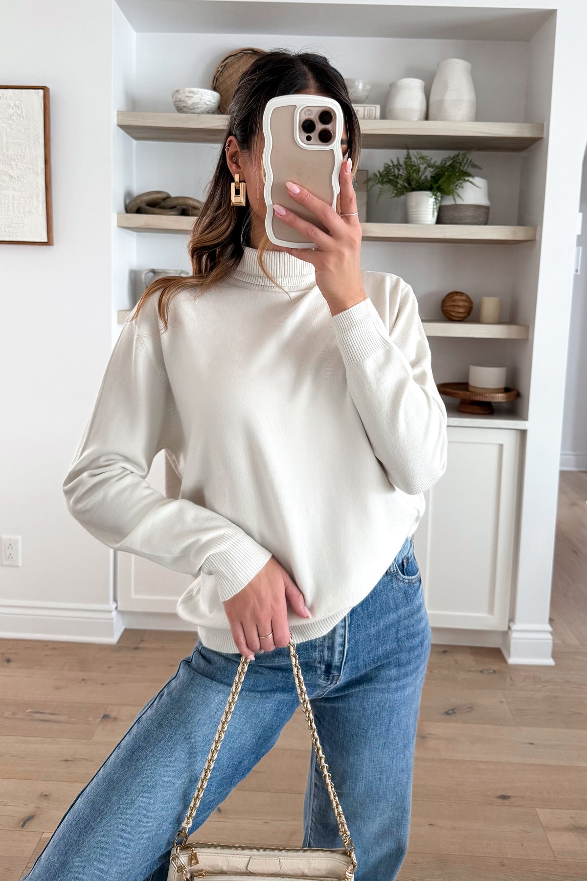 OMY - Beige Turtleneck