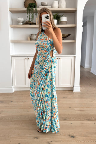 LEONARDO - Blue Maxi Dress