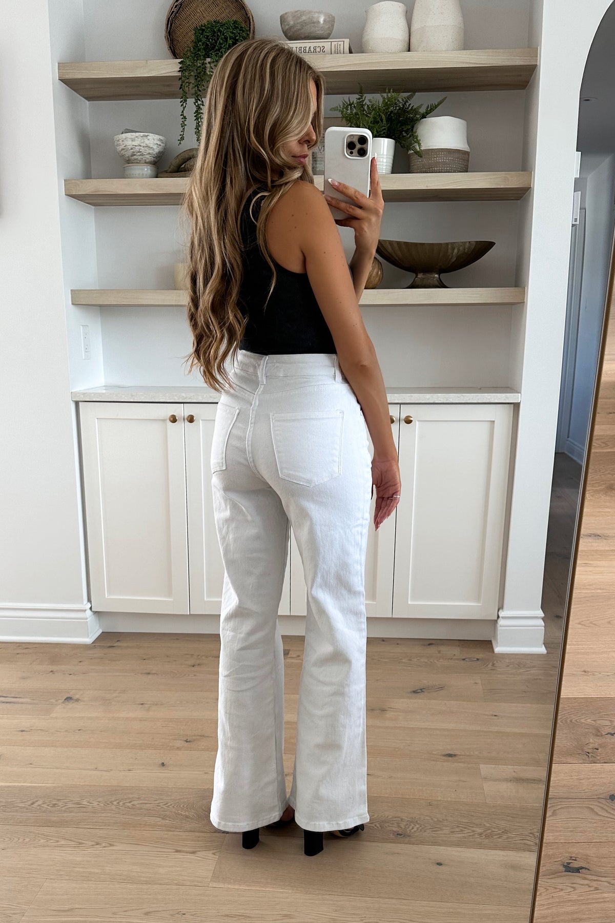 CLAY - White Jeans Wide Leg