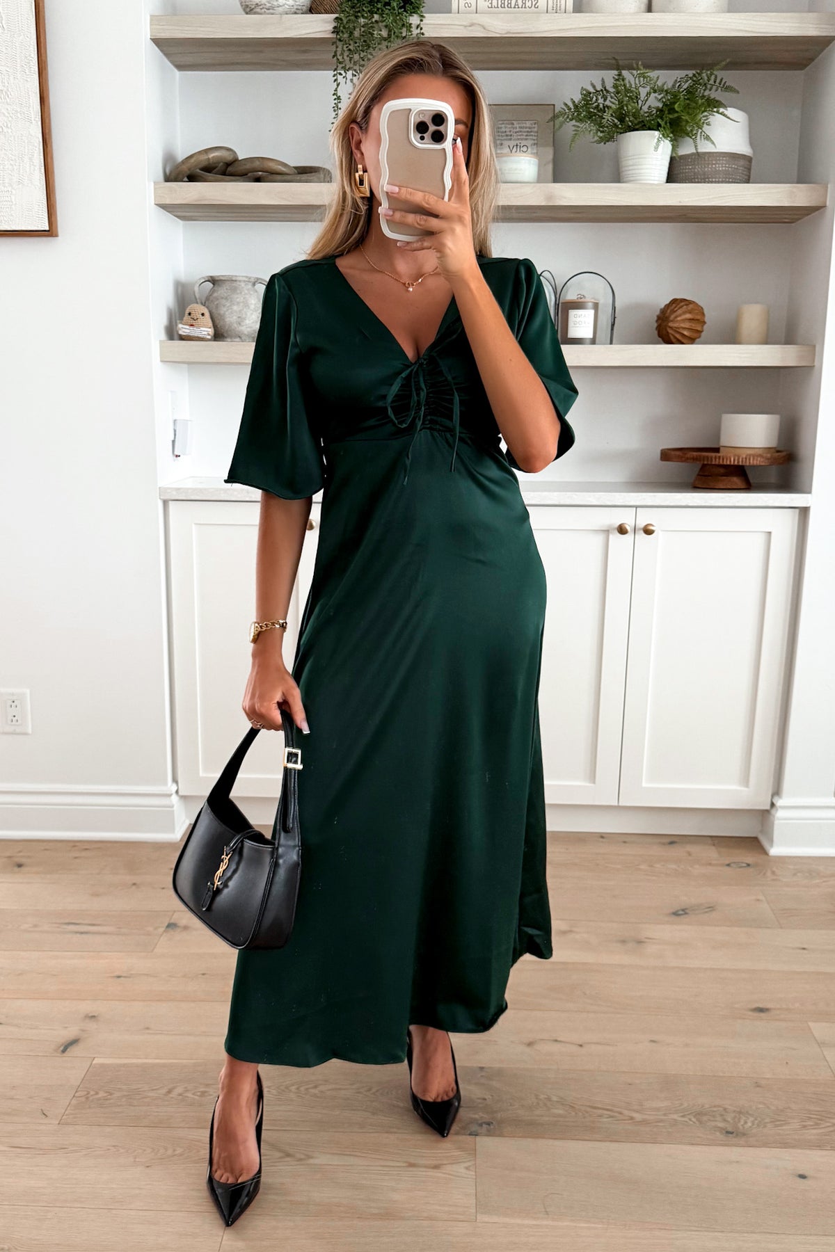 AZANNE - Green Maxi Dress