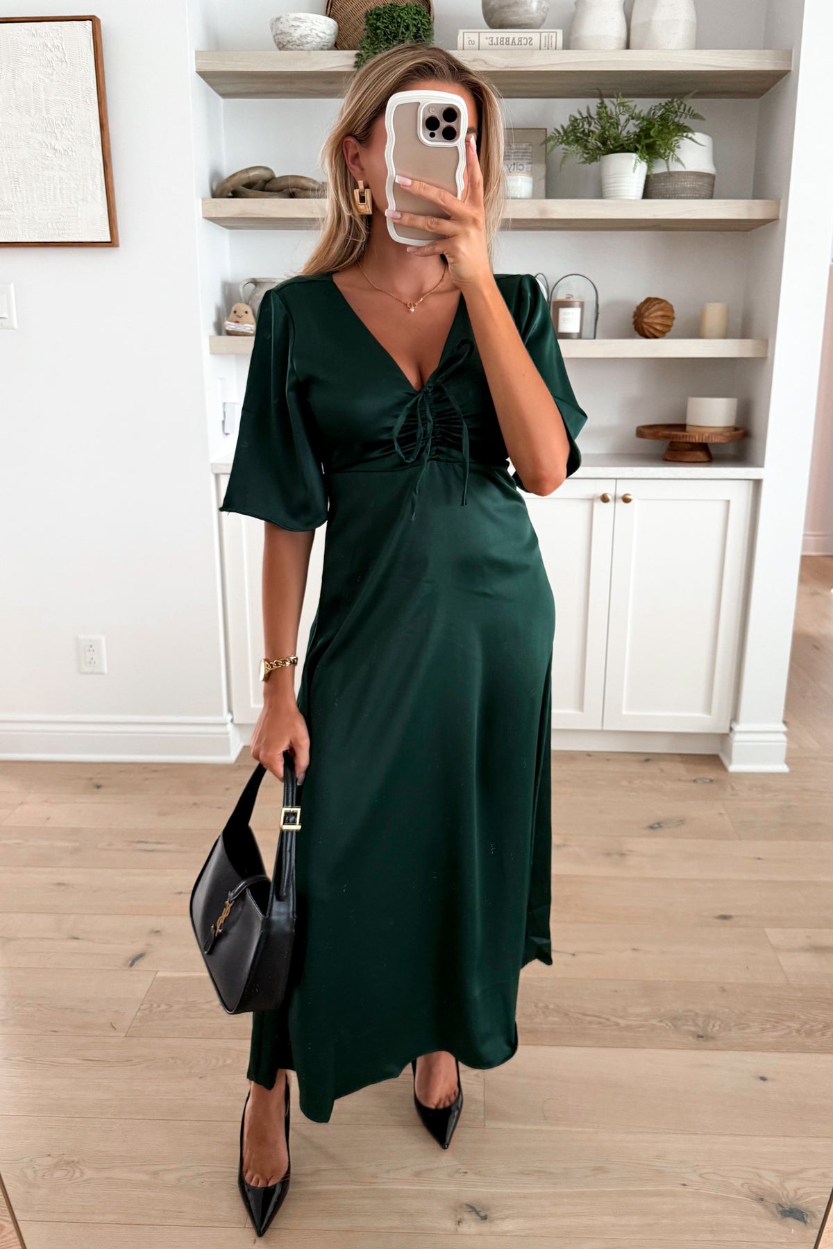 AZANNE - Green Maxi Dress