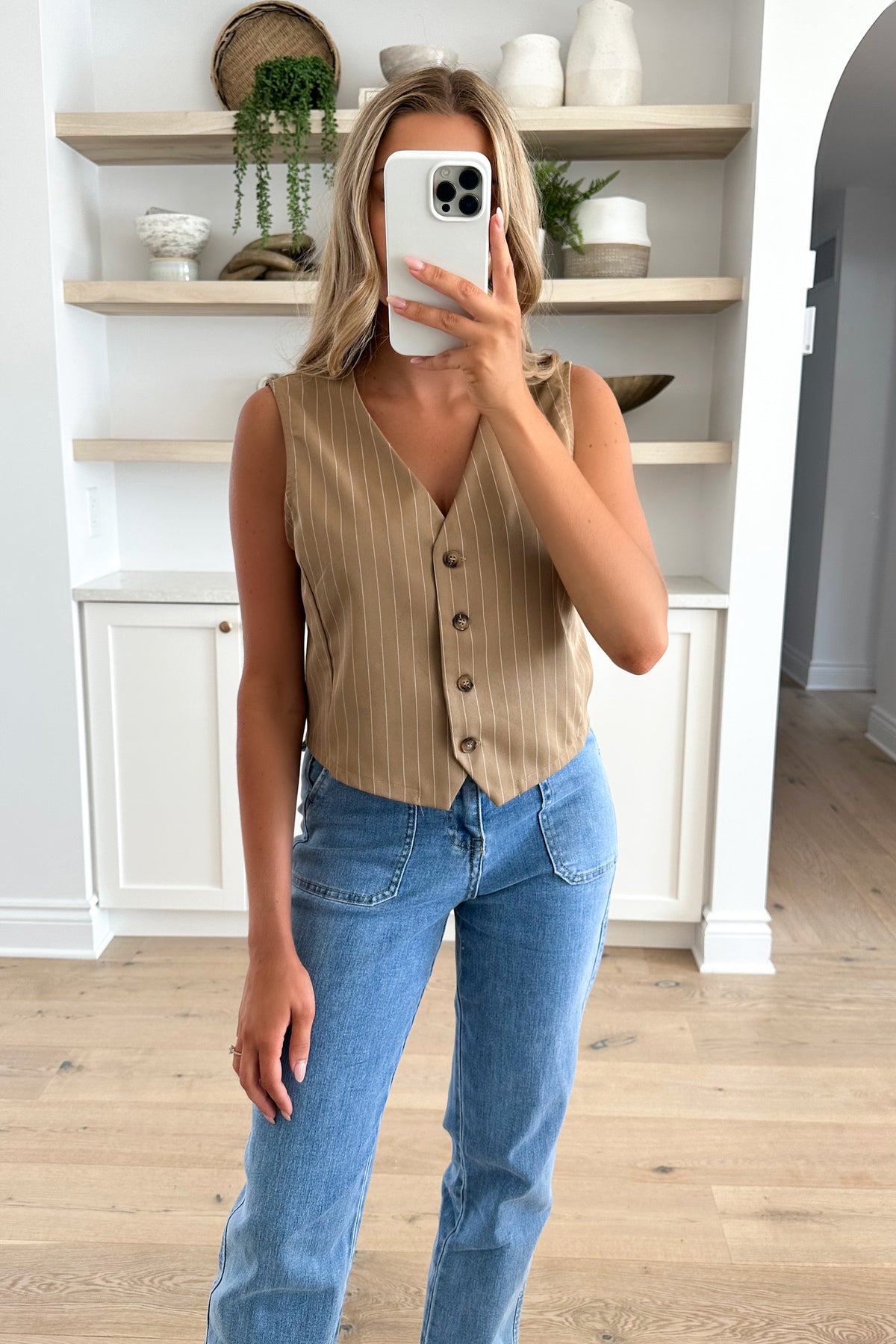 CAMERY - Taupe Top