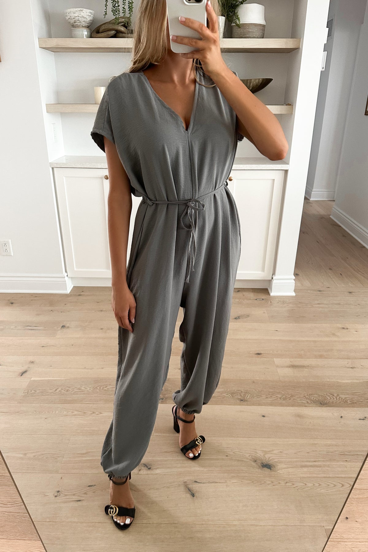 RAPHAELLA - Grey Jumpsuit