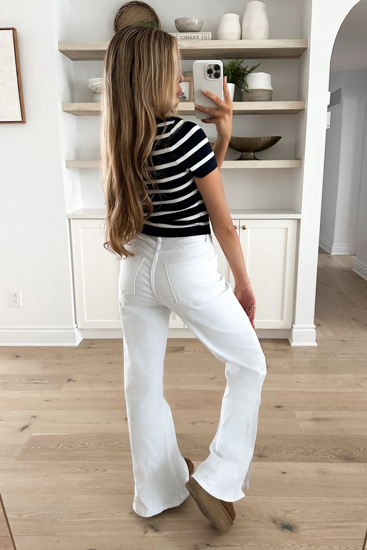 LOUISE - Crop Top /Marine