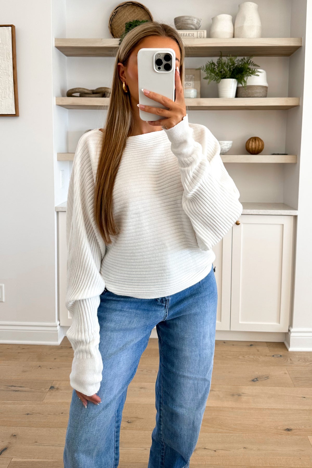 CLO - White Sweater
