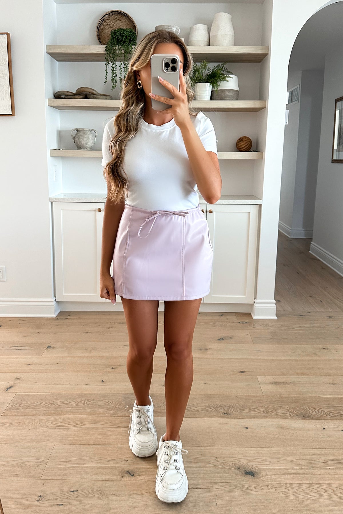 BISSINI - Lilac Skirt