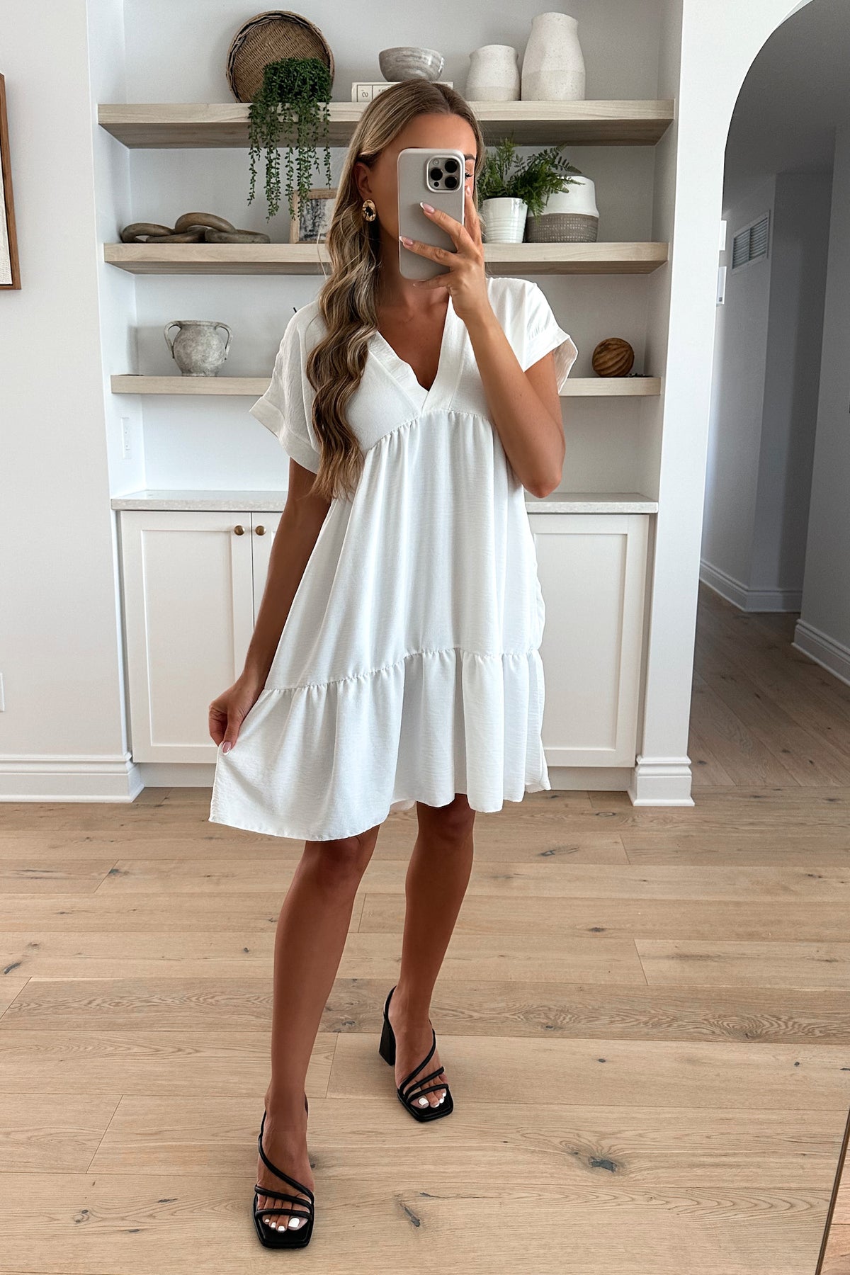 JAZEMINE - White  Dress