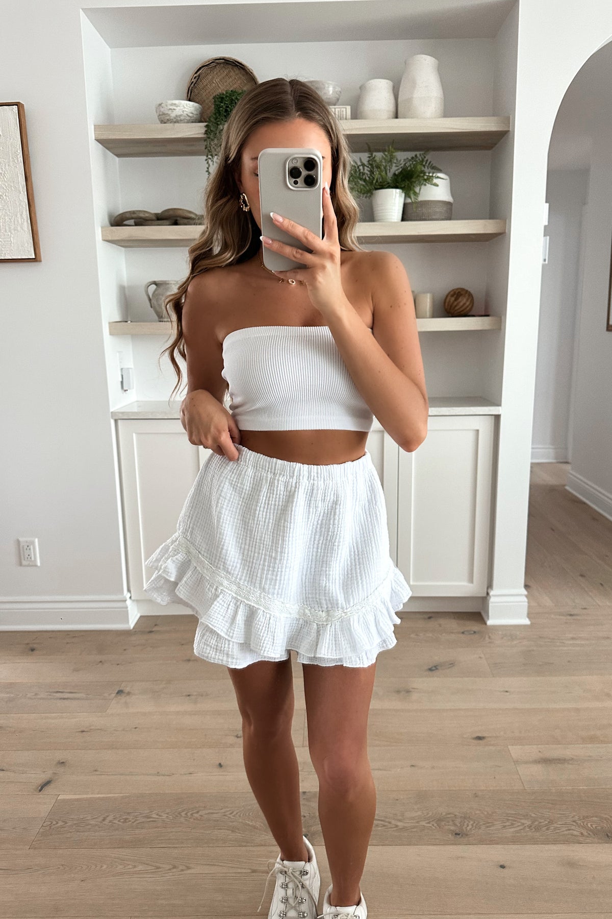 ELSA - White Skort