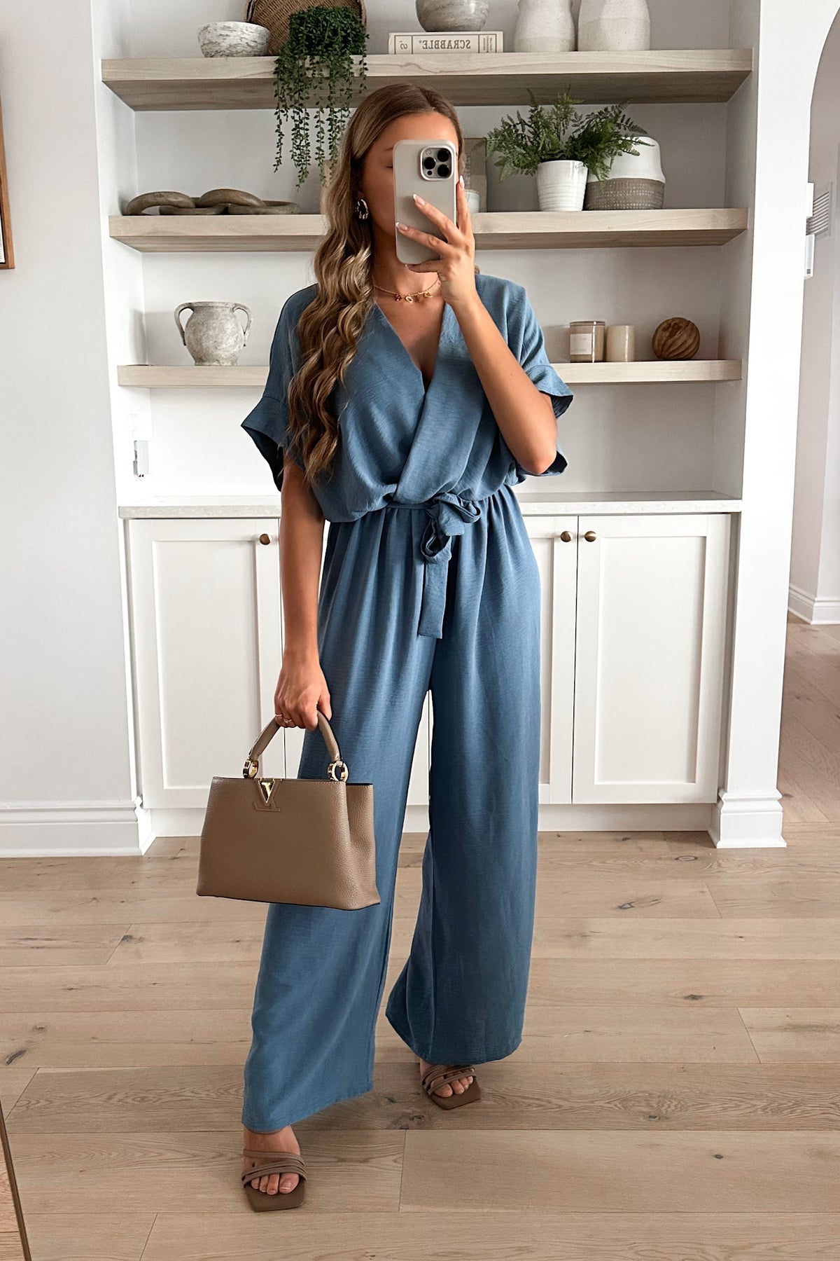 SHANON - Blue Jumpsuit