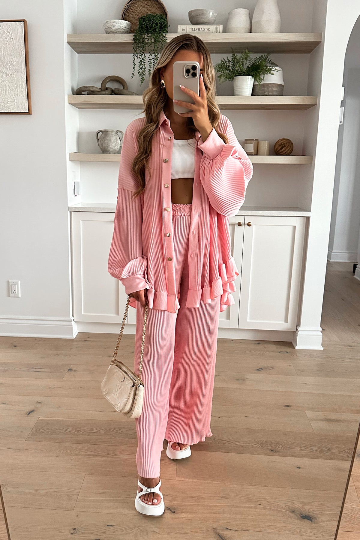 BINETTE - Pink Two-Piece Set