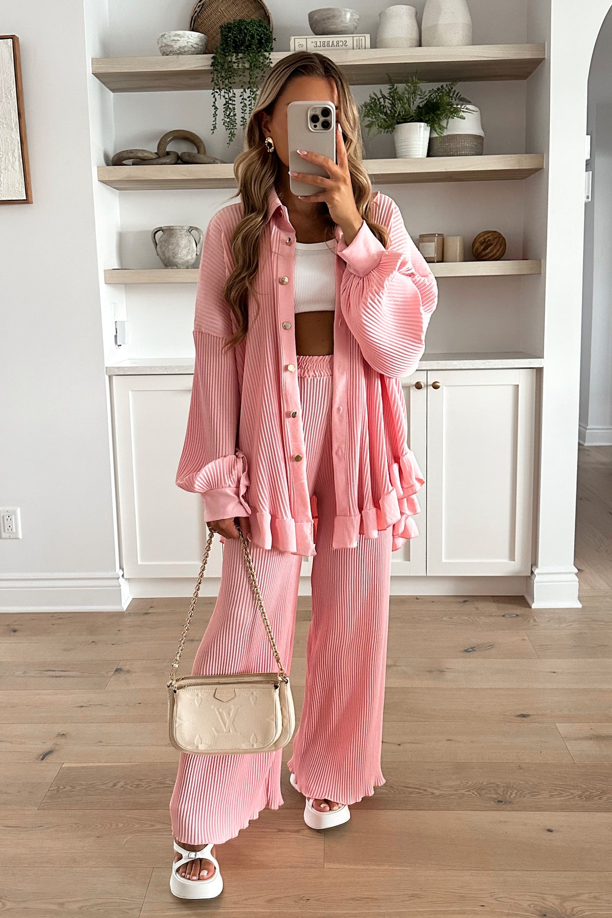 BINETTE - Pink Two-Piece Set