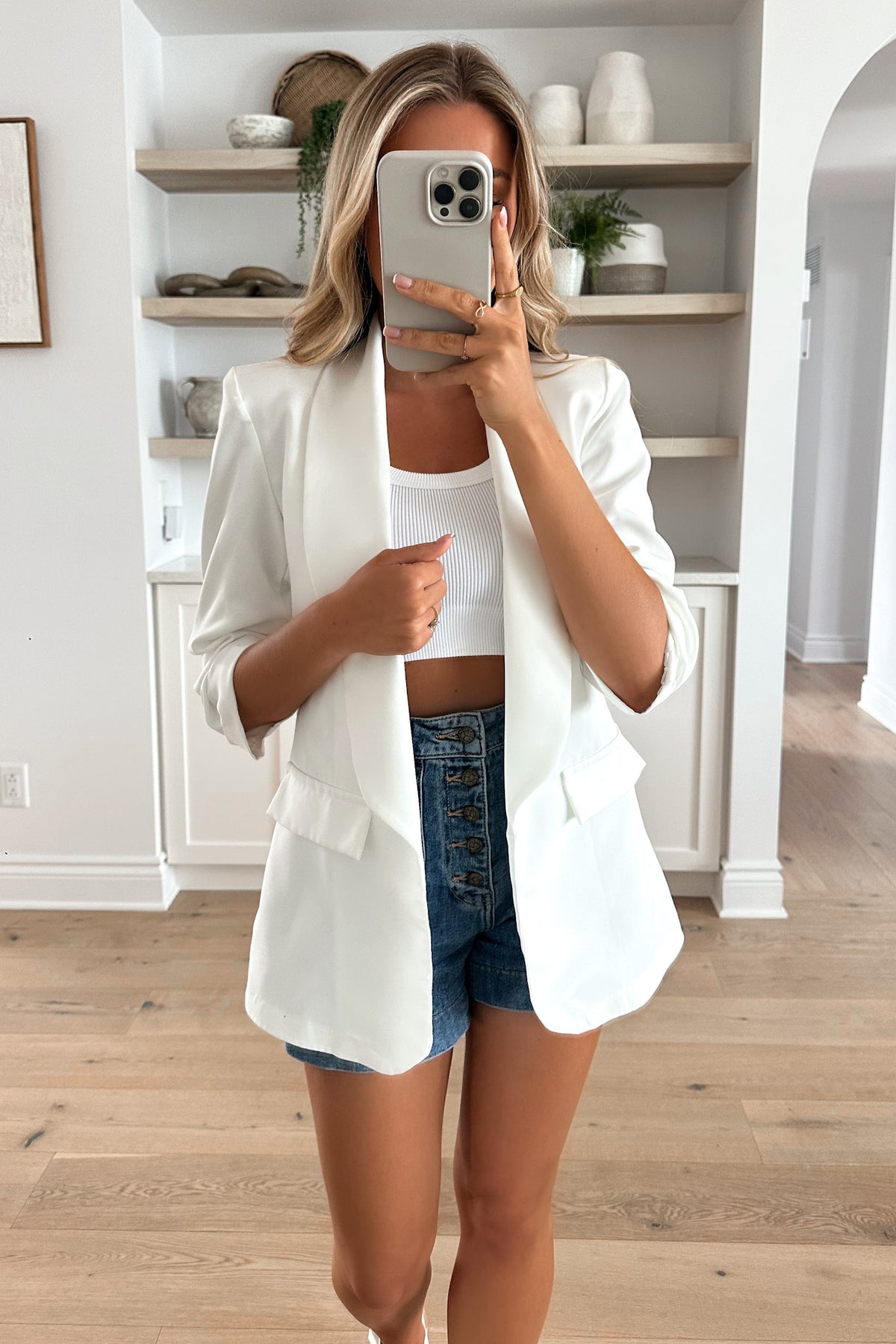 FEST - White Blazer