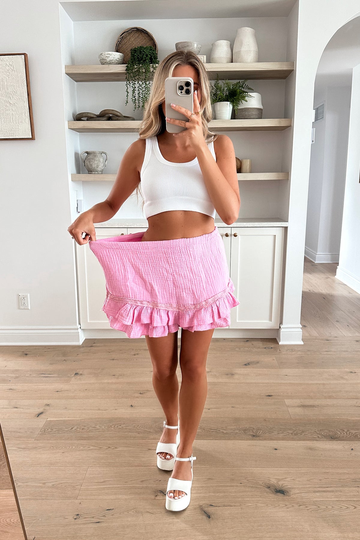 ELSA - Jupe-Short / Rose