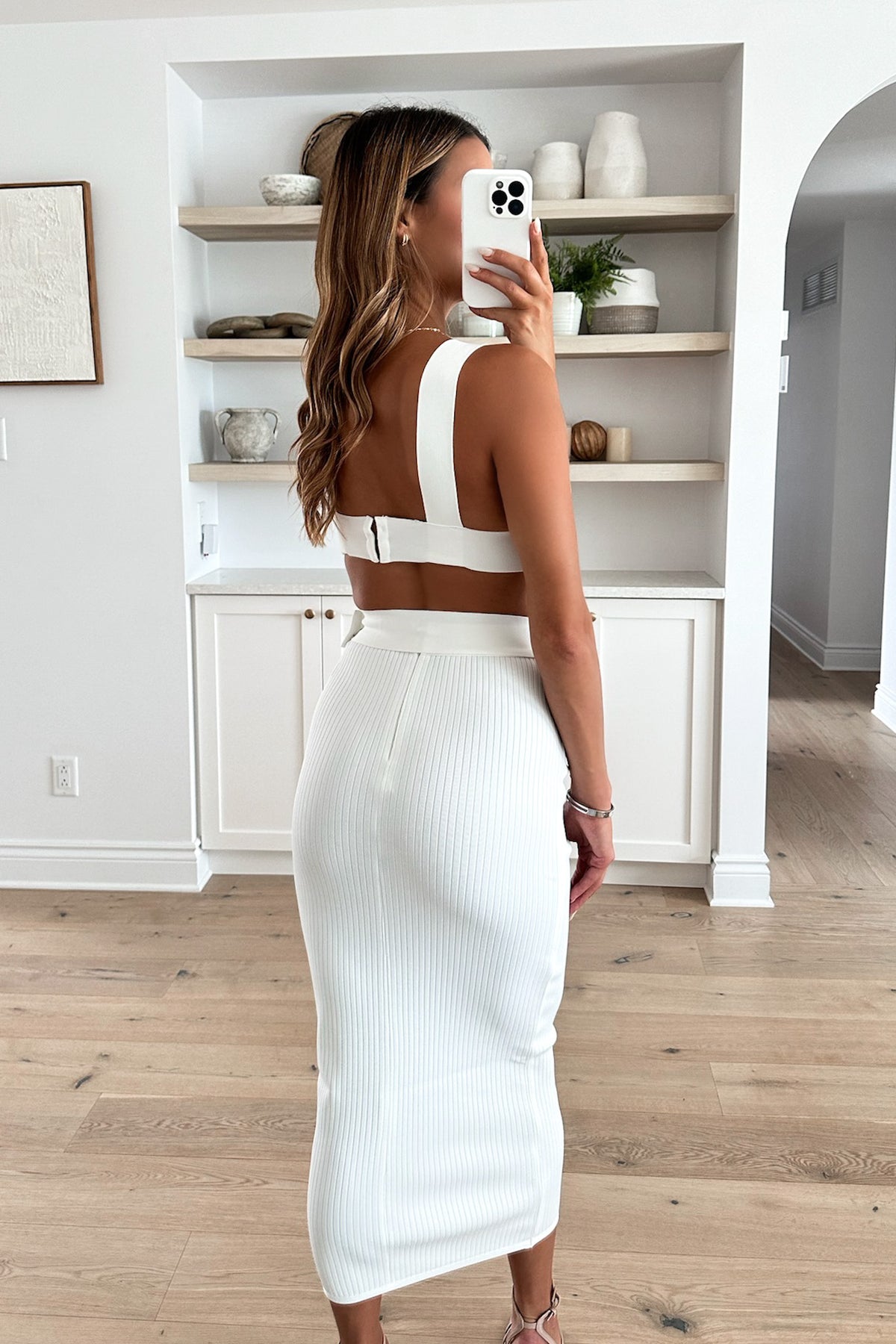 JOLENE - White Two-Piece Set