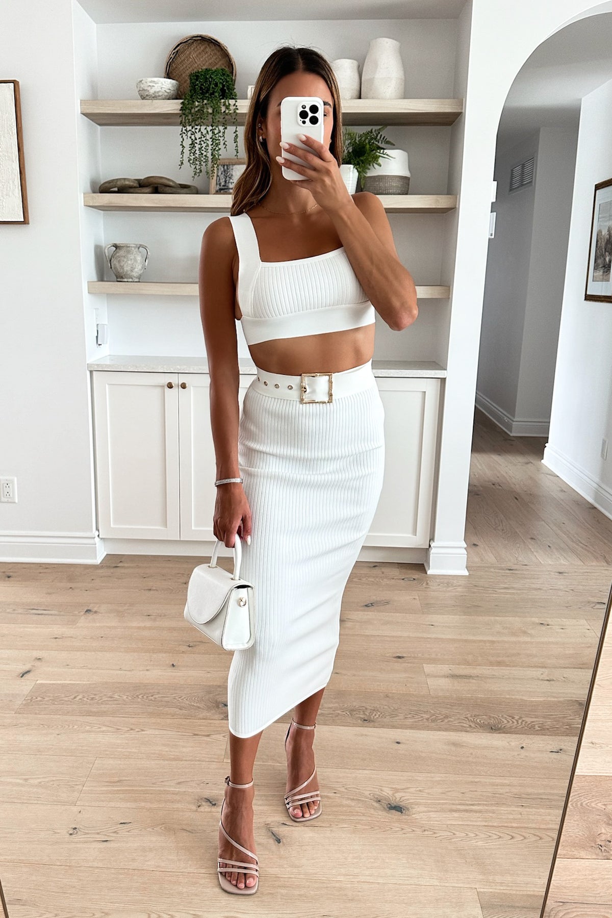 JOLENE - White Two-Piece Set