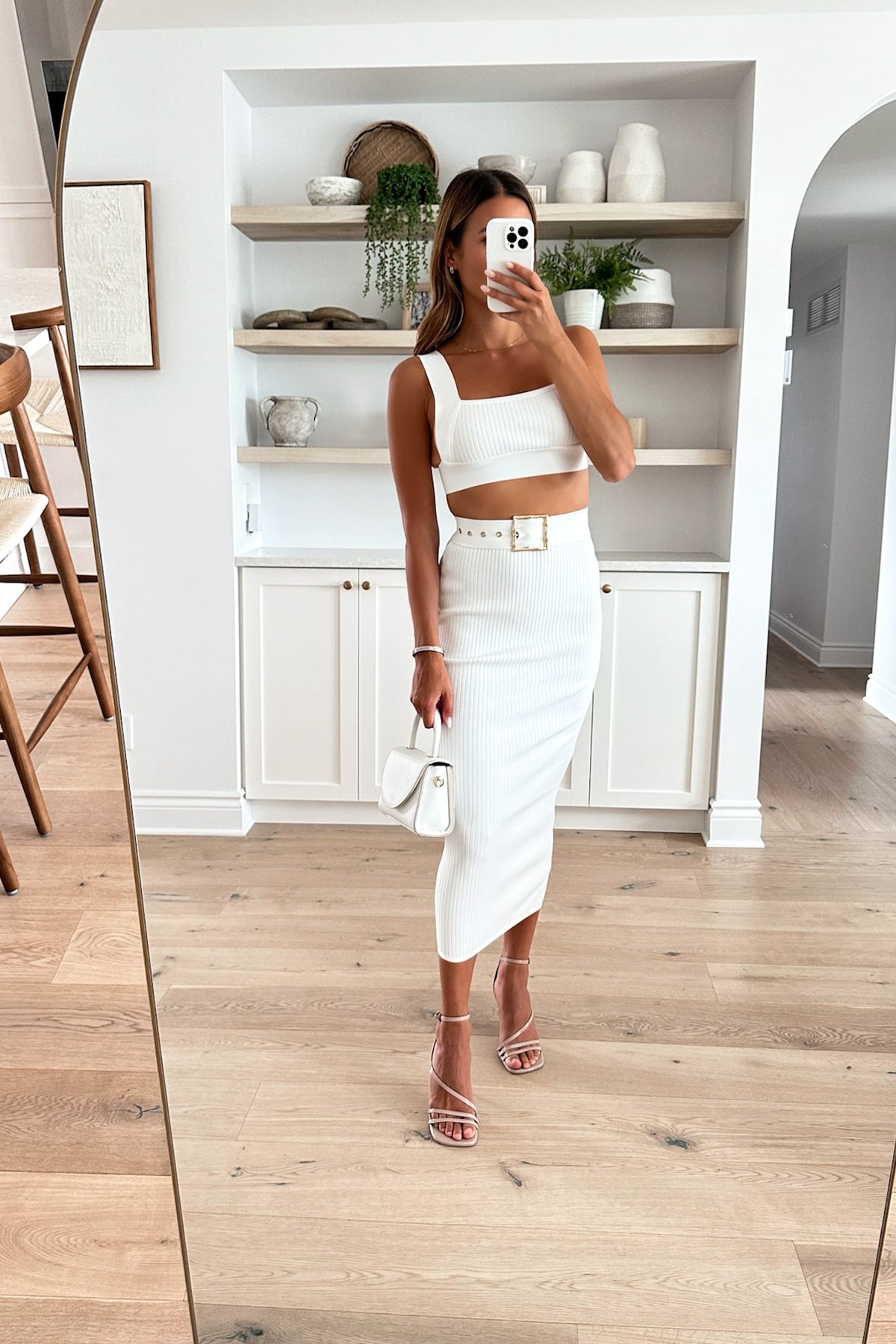 JOLENE - White Two-Piece Set