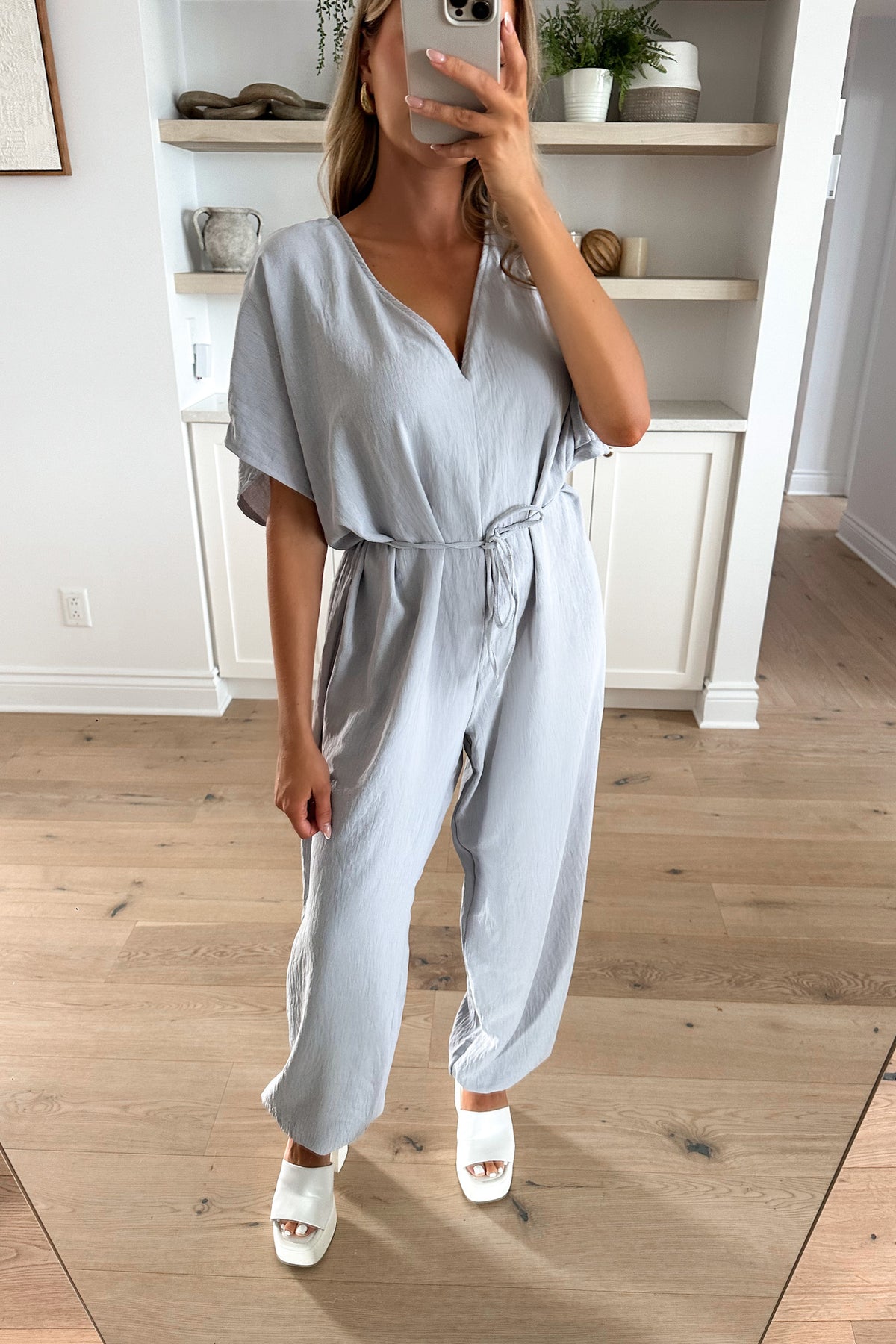 RAPHAELLA - Grey Jumpsuit