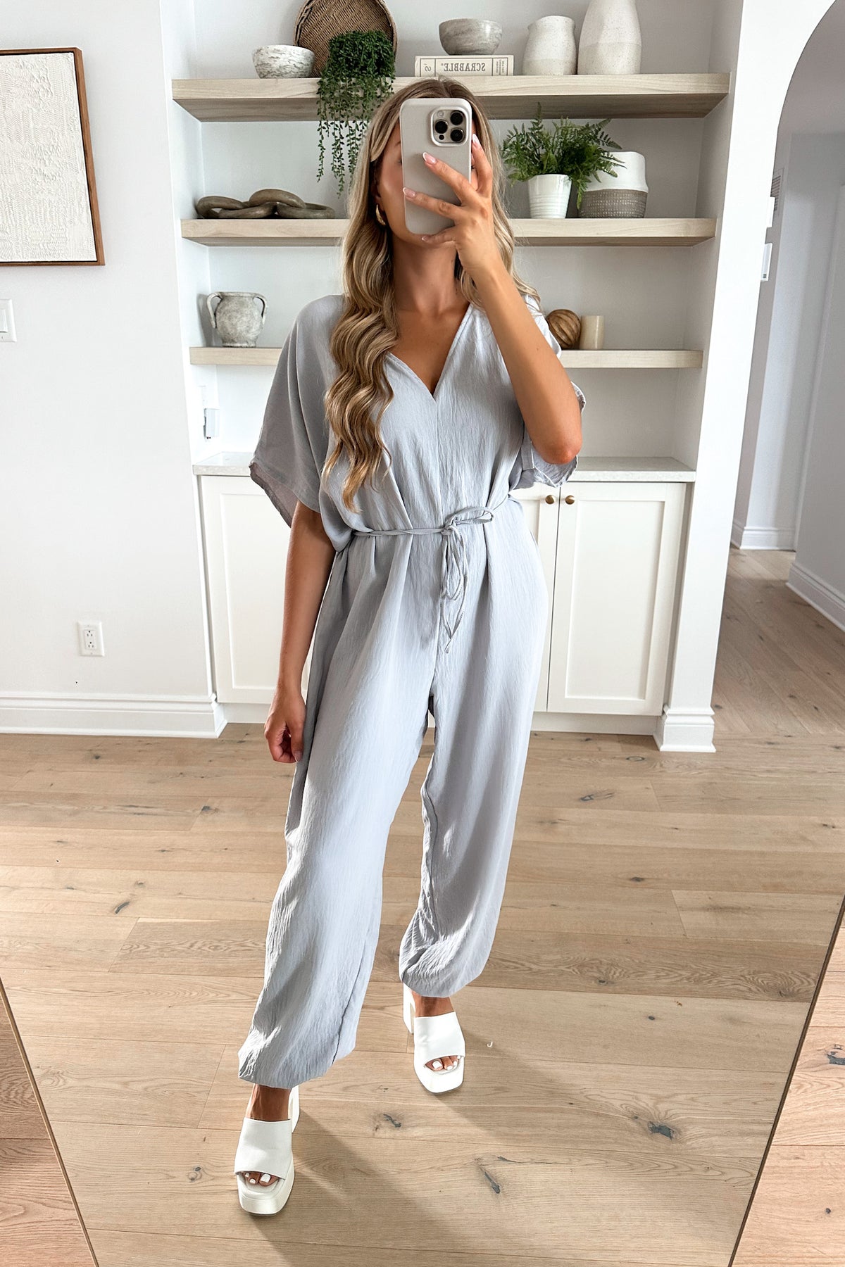 RAPHAELLA - Grey Jumpsuit