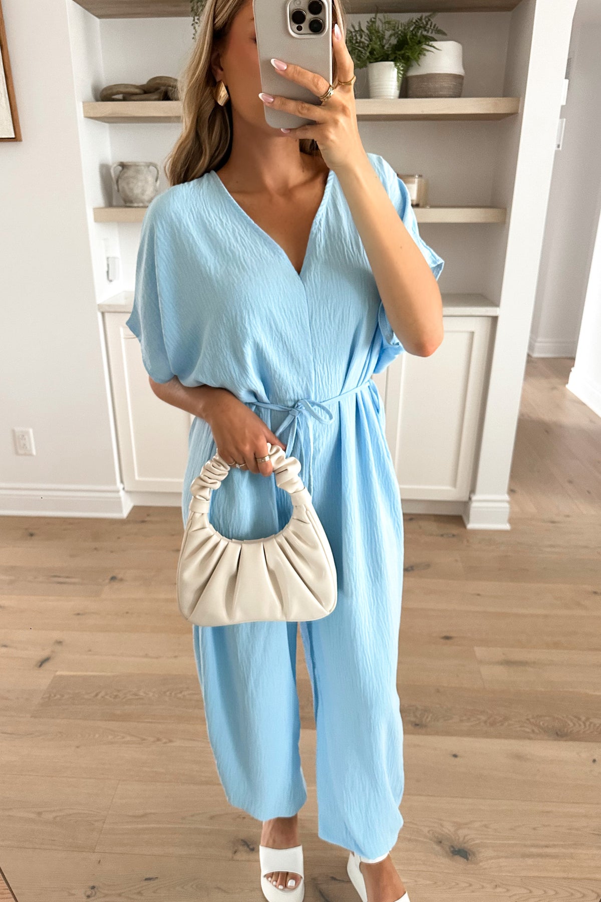 RAPHAELLA - Baby Blue Jumpsuit