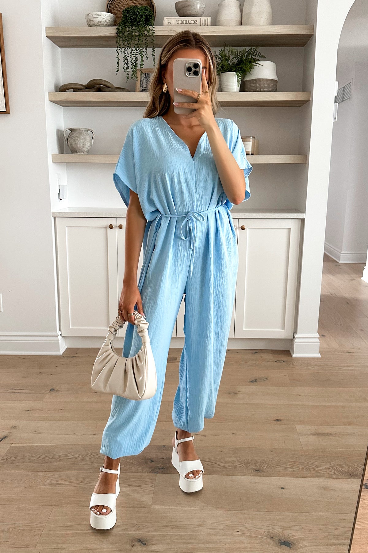 RAPHAELLA - Baby Blue Jumpsuit