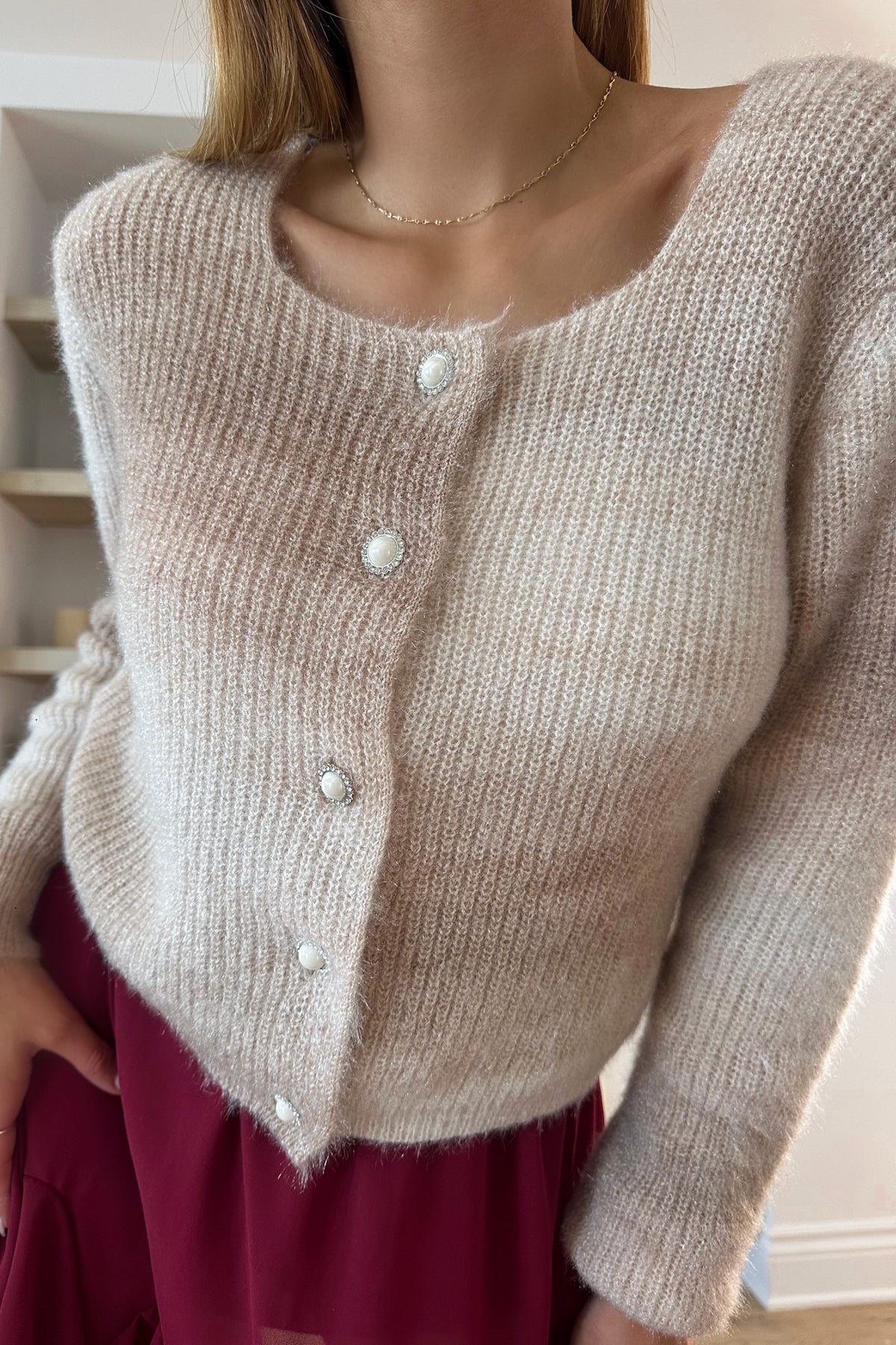 DANDY - Beige Sweater