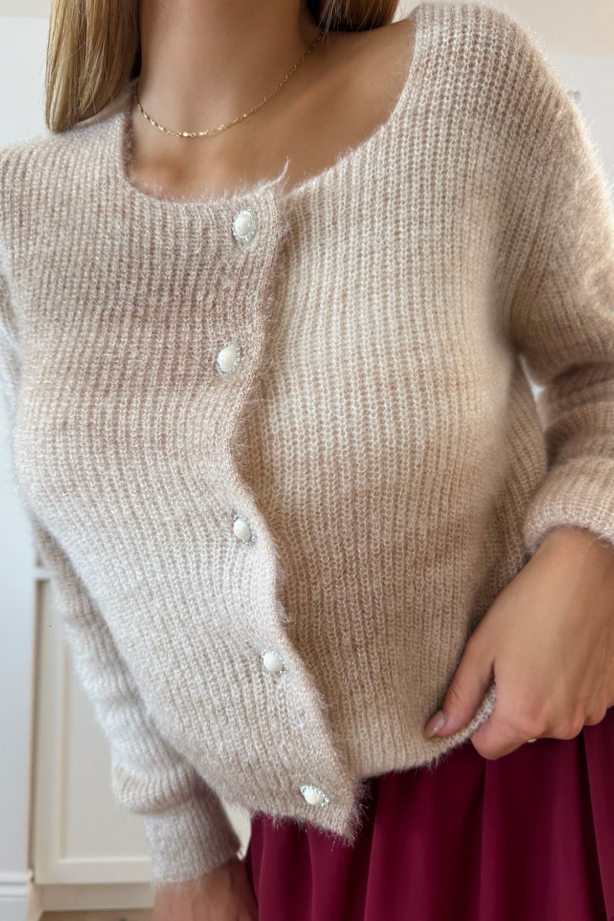 DANDY - Beige Sweater