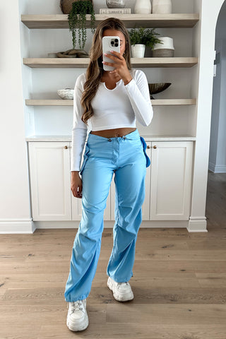 THERAPY - Blue Balloon Cargo Trousers
