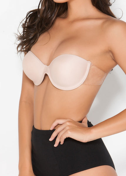 MALIE - Beige Backless Bra – Oycee