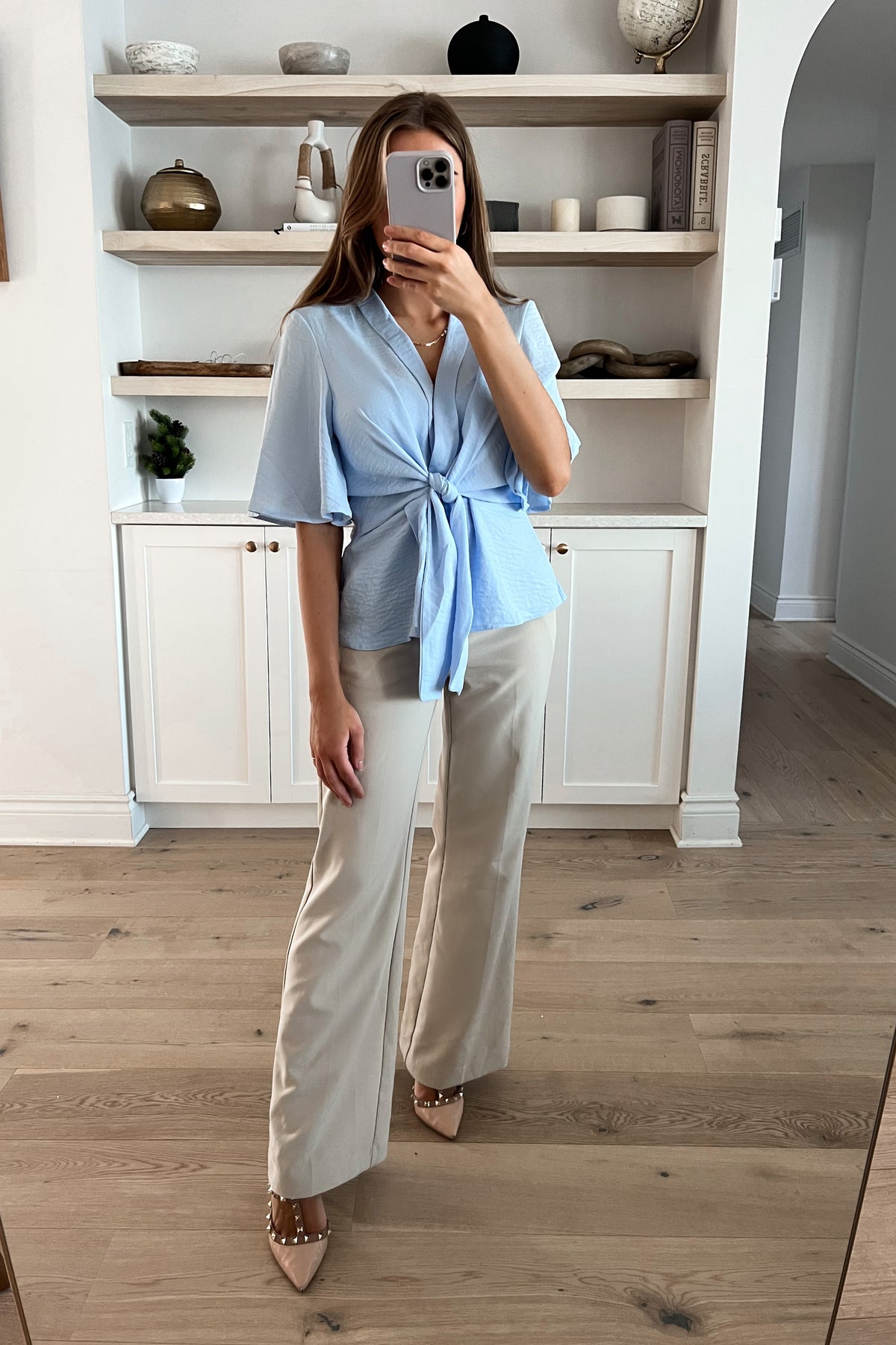 KIMONO - Chemisier Bleu