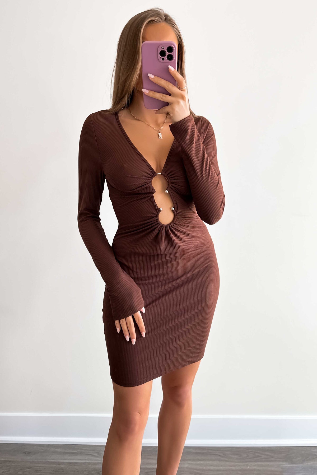 LIMA - Brown Dress