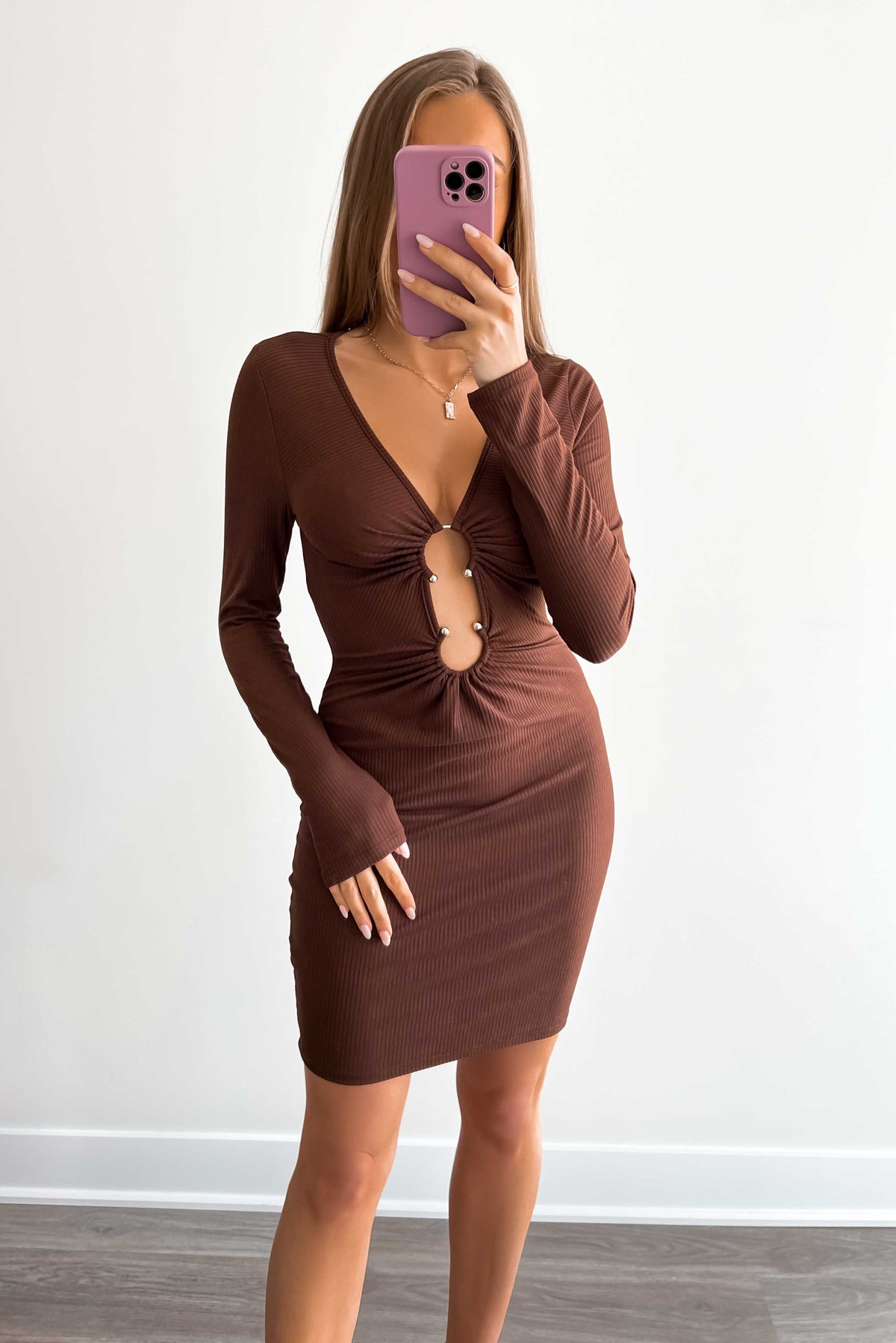 LIMA - Brown Dress